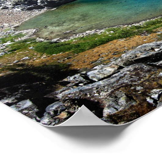 Ruby Lake - John Muir Trail - Sierra Nevada Poster (Hoek)