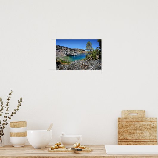 Ruby Lake - John Muir Trail - Sierra Nevada Poster (Keuken)