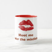 RUBY LIPS= "MEET ME ONDER MISTLETOE" MOK (Midden)