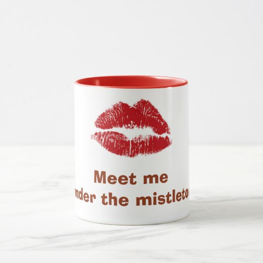 RUBY LIPS= "MEET ME ONDER MISTLETOE" MOK (Midden)