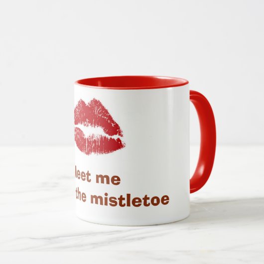 RUBY LIPS= "MEET ME ONDER MISTLETOE" MOK (Voorkant rechts)