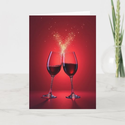 Ruby Liquid Toast Moederdagkaart Kaart (Voorkant)