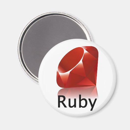 Ruby Magnet (Voorkant / Achterkant)