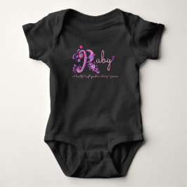 Ruby meisjes naam en betekenis R baby kleding Romper