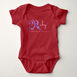 Ruby meisjes naam en betekenis R baby kleding Romper