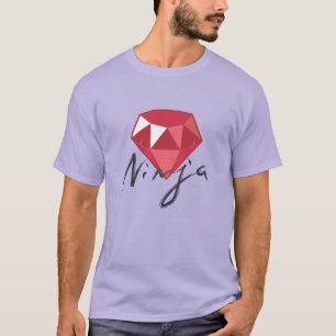 Ruby Ninja Gemstone Geek Shirt