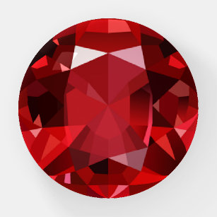 Ruby Paperweight