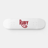 Ruby Persoonlijk Skateboard (Horizontaal)