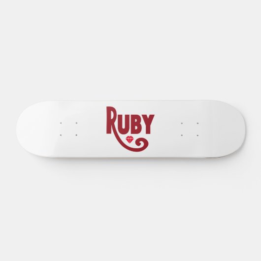 Ruby Persoonlijk Skateboard (Horizontaal)