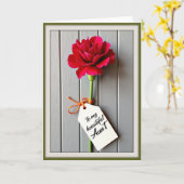Ruby Petal Moeders Liefde Kaart (Gele Bloem)