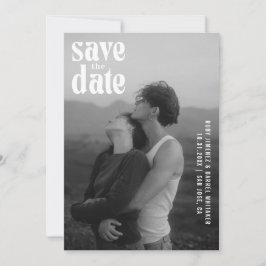 Ruby Photo Modern Wedding Save The Date