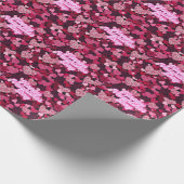 Ruby & Pink Hearts Cadeaupapier (Hoek)