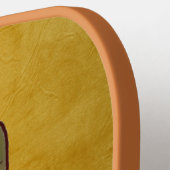 Ruby Pomegranate Heart Red Bird Hamsa Pickleball Paddle (Links Detail)