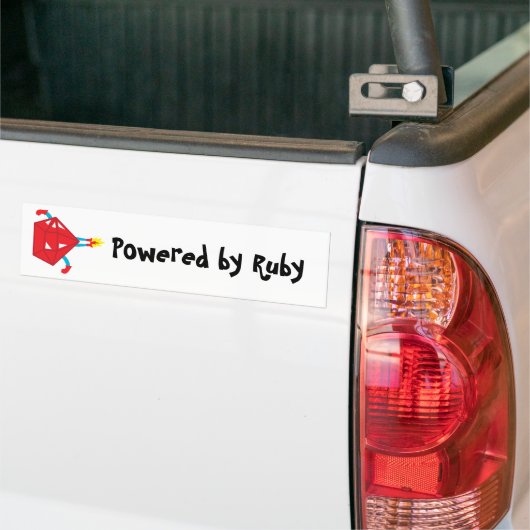 Ruby power bumpersticker (Op Truck)