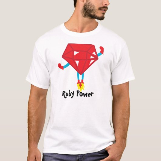 Ruby power t-shirt (Voorkant)