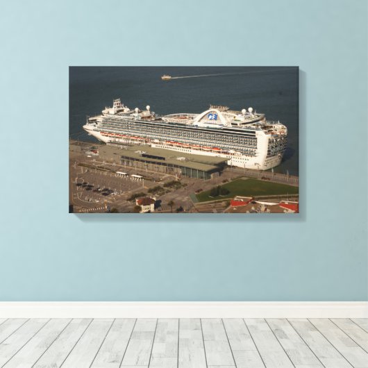 Ruby Princess Cruise, SF Canvas (Insitu (Houten vloer))