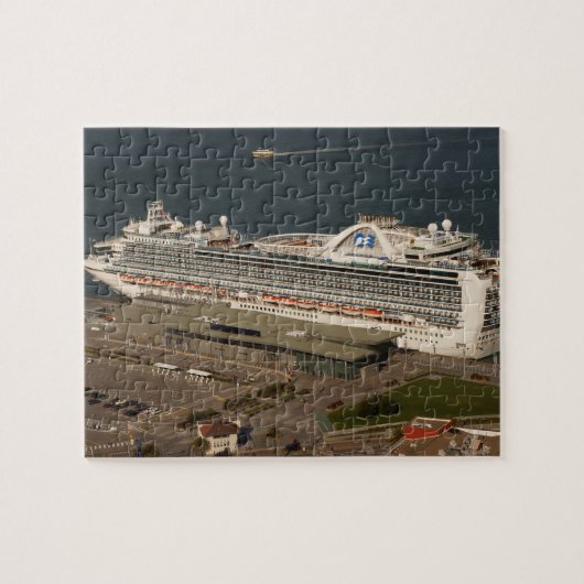 Ruby Princess Cruise, SF Jigzaag Puzzle Legpuzzel (Horizontaal)