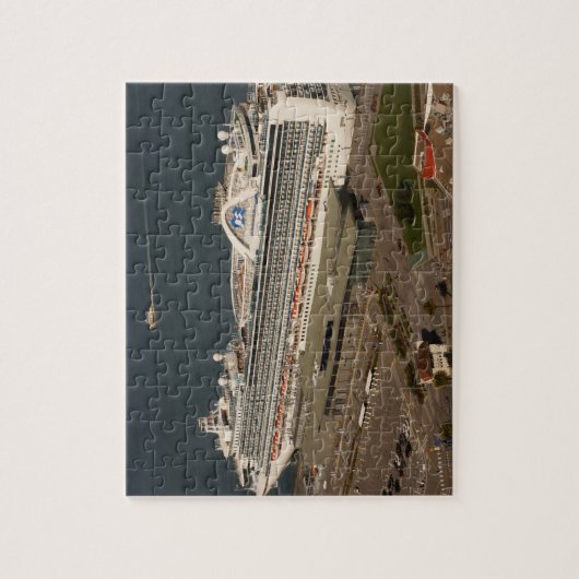 Ruby Princess Cruise, SF Jigzaag Puzzle Legpuzzel (Verticaal)