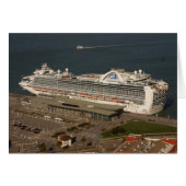 Ruby Princess Cruise, SF-Kaart (Voorkant Horizontaal)