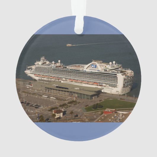 Ruby Princess Cruise, SF-Ornament Ornament (achterkant)