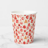 Ruby Prism Mosaic Papieren Bekers (Links)