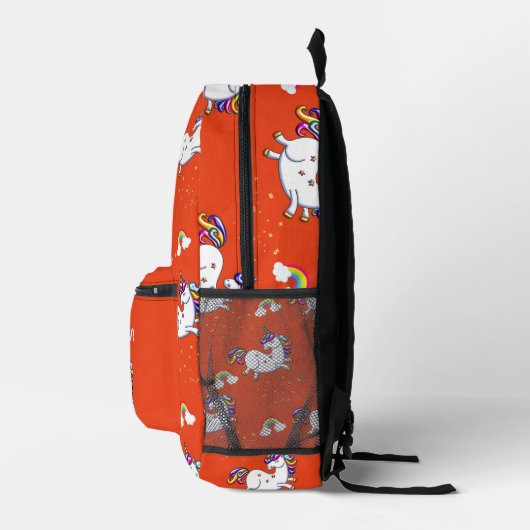 Ruby Rainbow Unicorn Rugzak (Rechts)