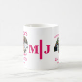 Ruby Red 40th Wedding Jubileum 11 Foto Collage Koffiemok (Center)