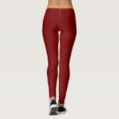“RUBY RED” – ACTIVEWEAR BROEKENPIPES LEGGINGS (Achterkant)