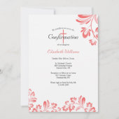 Ruby Red-bevestiging Kaart (Voorkant)