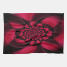 Ruby Red Black Petal