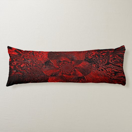 "Ruby Red" Body Pillow Lichaamskussen (Voorkant)