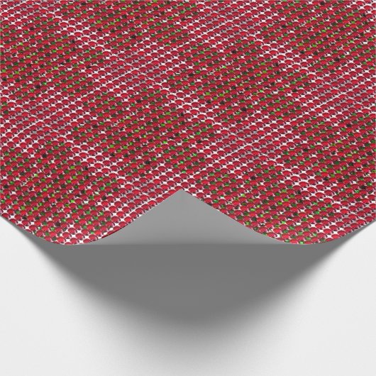 Ruby Red Cadeaupapier (Hoek)