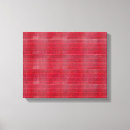 Ruby Red Canvas Afdruk