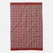 Ruby Red Essence Kitchen Towels Theedoek (Verticaal)