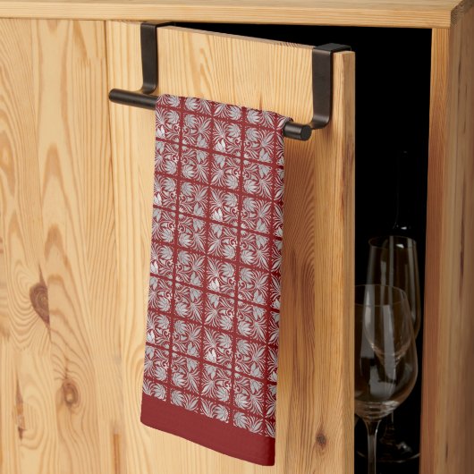 Ruby Red Essence Kitchen Towels Theedoek (Derde Gevouwen)