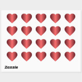Ruby Red Heart Sticker (Vel)