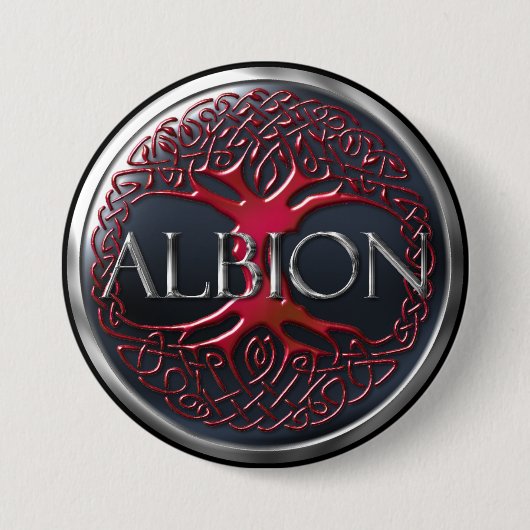Ruby Red HMA Albion Button (Voorkant)
