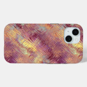 Ruby Red Liquid Pattern Case-Mate iPhone Case (Achterkant (horizontaal))