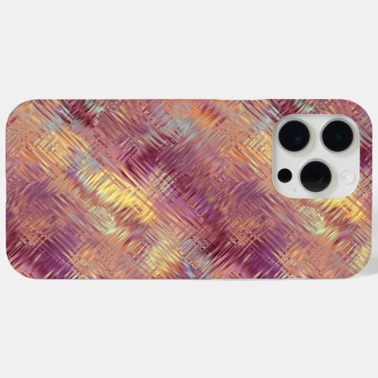 Ruby Red Liquid Pattern Case-Mate iPhone Case (Achterkant (horizontaal))