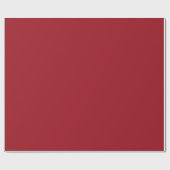 Ruby Red Matte Wrapping Paper Cadeaupapier (Vlak)