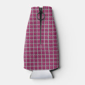 Ruby Red Motif Flesjeskoeler (Achterkant)