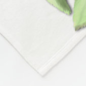 Ruby Red Oerwoud Hummingbird Fleece Blanket Deken (Hoek)