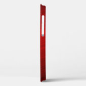 Ruby red paper business shiny Case-Mate iPhone case (Achterkant / Links)
