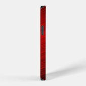 Ruby red paper business shiny iPhone hoesje (Rechterkant)