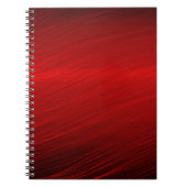 Ruby red paper business shiny notitieboek (Voorkant)