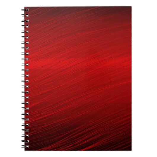 Ruby red paper business shiny notitieboek (Voorkant)