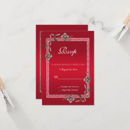 Ruby Red Pareltjes & Glitter Ruby 40th Wedding