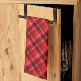  Ruby Red Pset Pattern Kitchen Towel Theedoek