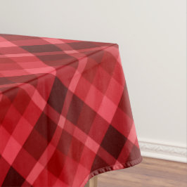  Ruby Red Pset Pattern Medium Tablecloth Tafelkleed