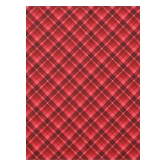  Ruby Red Pset Pattern Small Tablecloth Tafelkleed (Voorkant)